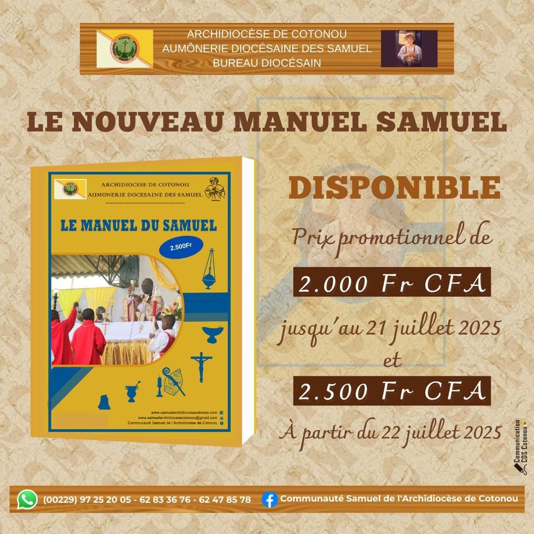 Réédition du Manuel Samuel : un outil indispensable pour tout servant de messe