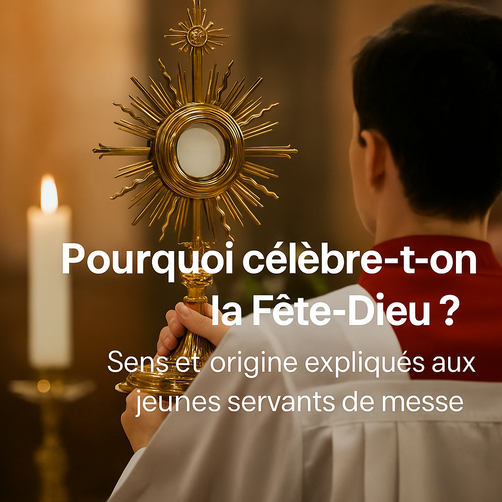 Pourquoi célèbre-t-on la Fête-Dieu ?