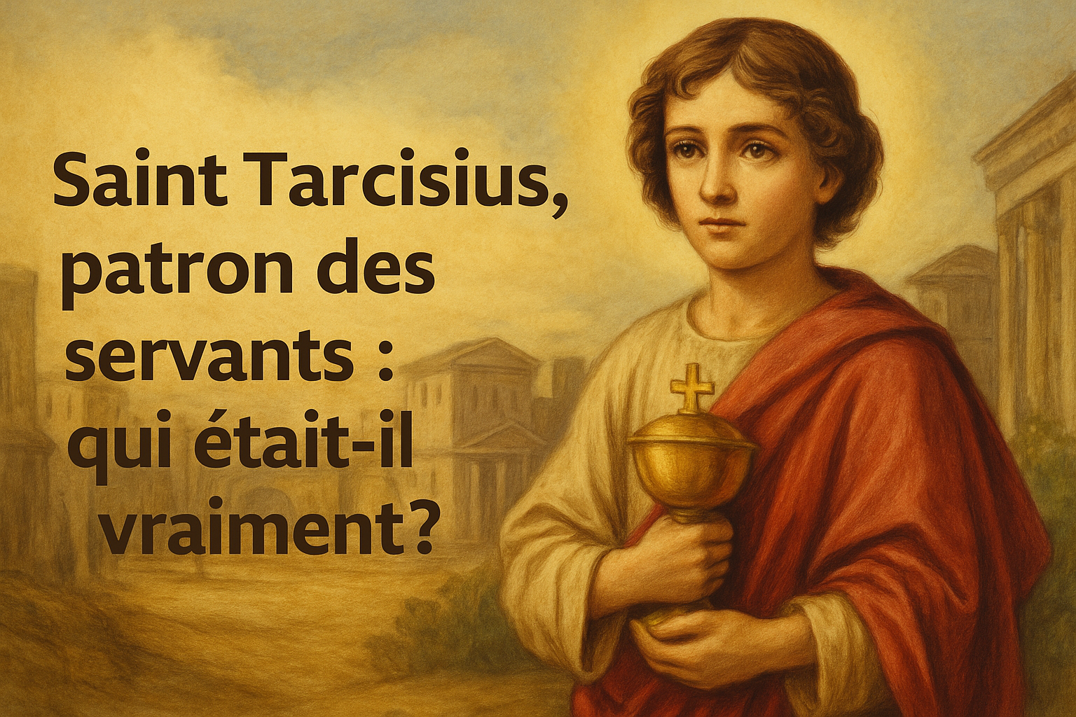 Saint Tarcisius, patron des servants : qui était-il vraiment ?